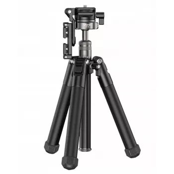Ulanzi MT-63 professionelt stativ + monopod 145 cm vlog med telefonholder og teleprompter