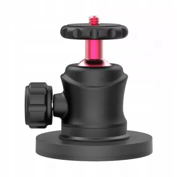 Ulanzi C029 magnetisk sugekop-montering med 3D-kuglehoved til GoPro, DJI, Insta360, SJCAM, Xiaomi