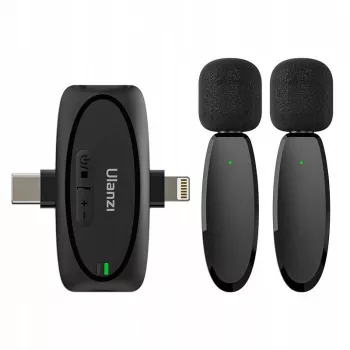 Ulanzi V6 trådløst lydoverførselskit - USB-C + Lightning