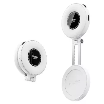 Ulanzi LM19 MagSafe LED-videolys bi-color 2500K-8500K hvid