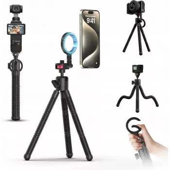 Ulanzi MT30 Fleksibelt ministativ - sort