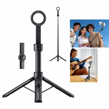 ULANZI SK26 MagSafe selfie stick stativ 2-i-1 113 cm sort