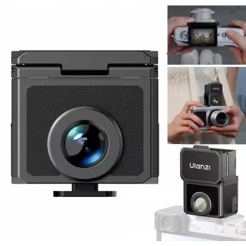 ULANZI Waist-Level Viewfinder Retro 28mm 35mm 50mm koldsko-beslag sort VF01 C090