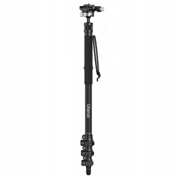 ULANZI TT35 professionelt kulfiber-enbenstativ 130 cm med væskehoved til DSLR-kamera