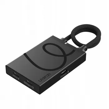 ULANZI H1 4-i-1 USB-C-hub med HDMI 4K og 3x USB-C PD 3.0 10Gbps