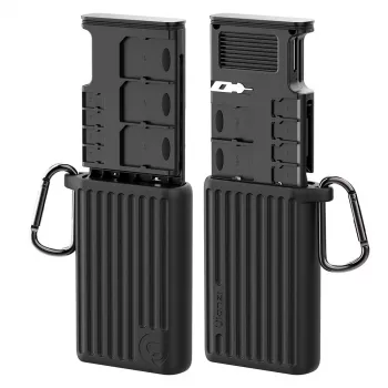 Ulanzi MCR-01 USB-C 3.1 Gen 1 SD/MicroSD-kortlæser - Space Gray