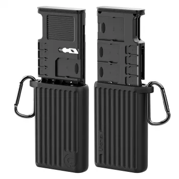 Ulanzi MCR-02 USB-C 3.1 Gen 1 SD/MicroSD-kortlæser - Space Gray