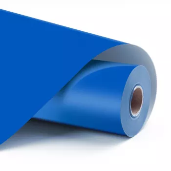 LOKLIK permanent selvklæbende vinylfolie mat - royal blue - 30,5 x 180 cm