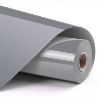 LOKLiK permanent selvklæbende vinyl blank sølv 305 x 1800 mm