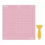 LOKLIK skæremåtte 3-pak - pink stofklæber