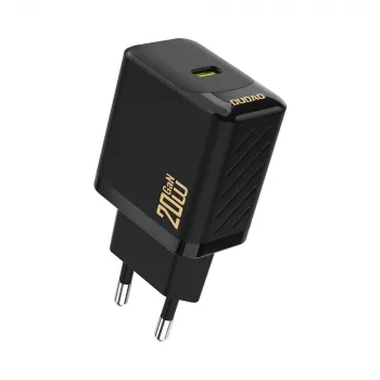 Dudao A26EU GaN 20W USB-C-lader, sort