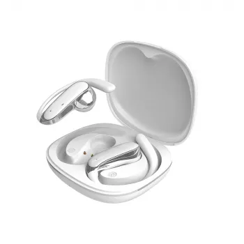 Dudao U17Z Bluetooth 5.3 Open-Ear ørekrog-hovedtelefoner - hvid