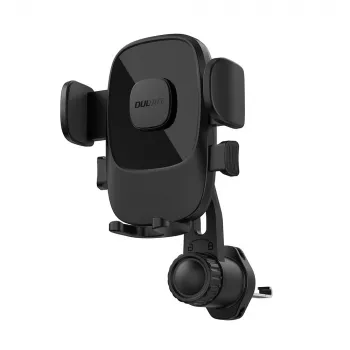 Dudao F2N Car Dashboard Phone Stand - Gravity Linkage Clamp, 360° Rotation, Black