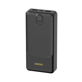 Dudao K10Pro Powerbank 20000mAh 2.4A 2x USB-A sort