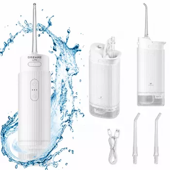Dreame T01 Portable Water Flosser, White (T01)