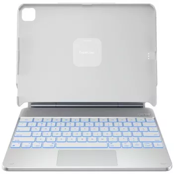 Typecase Edge+ tastaturcover til iPad Air 13 M2 2024 / M3 2025 / M4 2026, hvid