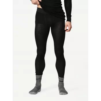 Devold Wool Mesh 190 Longs termoundertøjsbukser - Caviar, størrelse M