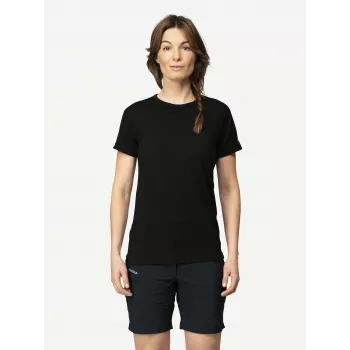 Devold Breeze Plus Merino 200 damer Active T-shirt - sort, størrelse S