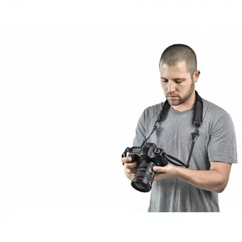Manfrotto Pro Light Camera Strap PL with Quick Release System, Black