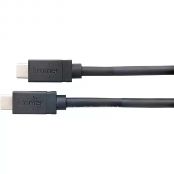 Kramer Electronics C-U32/FF-6 USB 3.2 Gen 2 USB-C til USB-C kabel 1,8 m sort