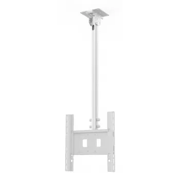 SMS Func Ceiling LP Medium Single White projektor-loftbeslag