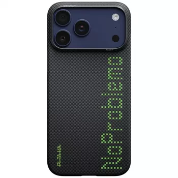 PITAKA Aries Ultra-Slim MagSafe-cover til iPhone 17 Pro - sort