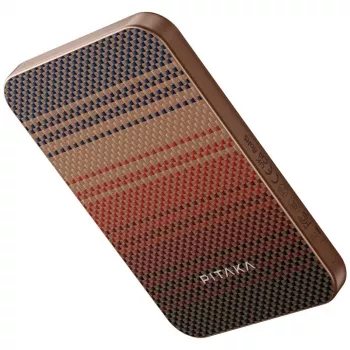 PITAKA Aramid Fiber 5000 mAh Qi2 MagSafe powerbank Sunset