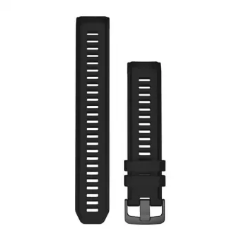 Garmin Silicone Watch Band 22mm for Instinct 2, Black, 010-13105-06