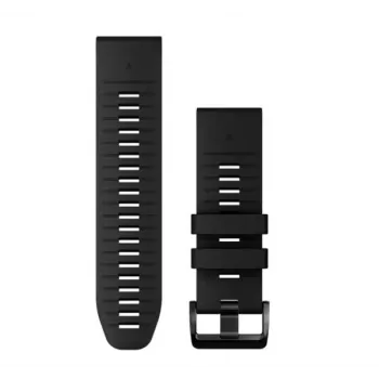 Garmin QuickFit 26 mm Silicone Watch Band, Black (010-13281-00)