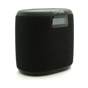 Pure Acoustics Pure Woodland Mini Vandtæt Udendørs Højttaler med FM/DAB+ Radio, sort