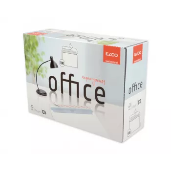 ELCO Office Konvolut C5 (162 x 229 mm), uden vindue, selvklæbende, 100 g/m², hvid, 100 stk. (74535.12)