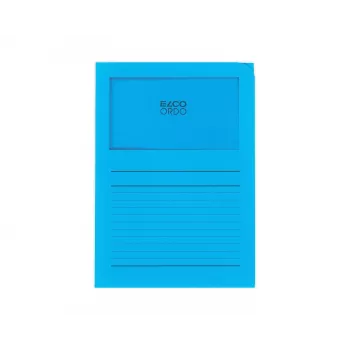 ELCO Ordo Classico organisationsmappe A4, 220 x 310 mm, 120 g/m², kongeblå, 100 stk. (29489.33)