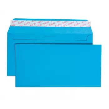 ELCO Color Konvolut C5/6 (114 x 229 mm), uden vindue, 100 g/m², Intensivblå, 250 stk. (18833.32)