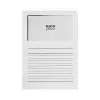 ELCO Ordo Classico organisationsmappe A4, 220 x 310 mm, 120 g/m², hvid, 100 stk. (29489.10)