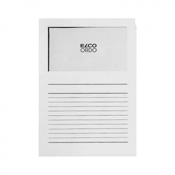 ELCO Ordo Classico organisationsmappe A4, 220 x 310 mm, 120 g/m², hvid, 100 stk. (29489.10)