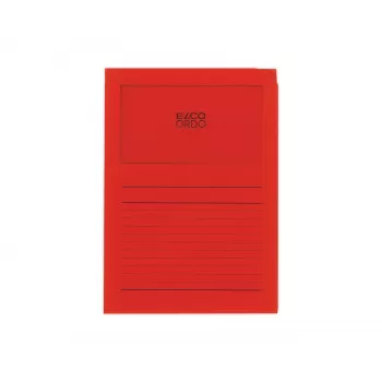 ELCO Ordo Classico organisationsmappe A4, 220 x 310 mm, 120 g/m², rød, 100 stk. (29489.92)