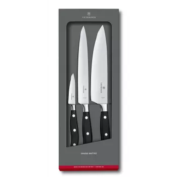 Victorinox Grand Maître 3-delt kokkeknivsæt, sort (7.72 43.3)