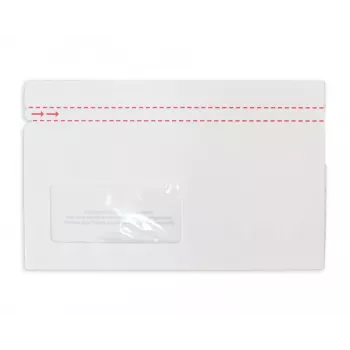 ELCO Quick Vitro dokumentlomme C5/6, vindue forside venstre, selvklæbende, 110 g/m², hvid, 250 stk. (29213.00)