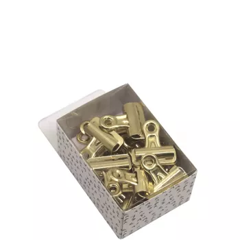 Artoz Papier papirbinder clip guld 25 mm 12-pak