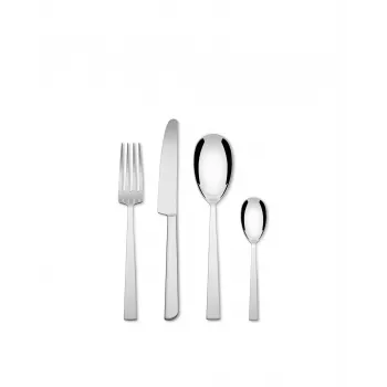 Alessi Asta bestiksæt 24-dele sølv (AM242S24)