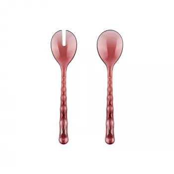 Guzzini Vanity Salad Servers Mauve