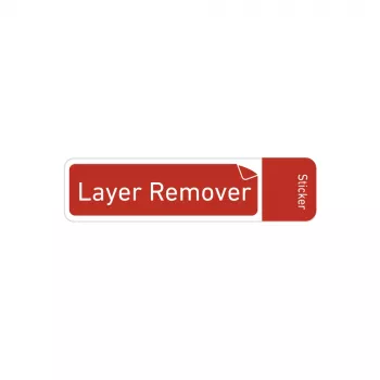 SBS Fast Skin neglestickers til fjernelse af toplaget (900 stk.)