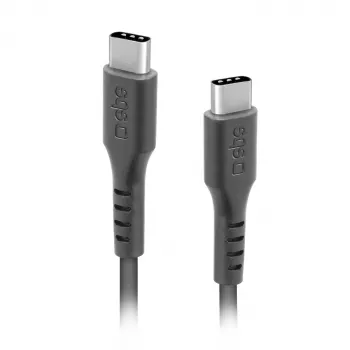 SBS TECABLETCC3M USB-C til USB-C kabel 3 m sort