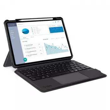 SBS Trådløst tastatur med cover til iPad Air 10,9 inch (2020/2022), iPad Air 11 inch (2024), iPad Pro 11 inch (2018/2022) - sort