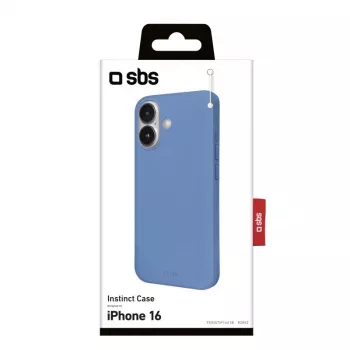 SBS Instinct Cover til iPhone 16 blå