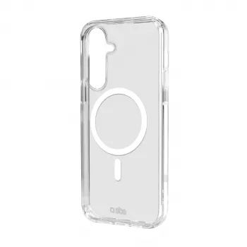 SBS Light Mag Cover med MagSafe til Galaxy S25 Transparent