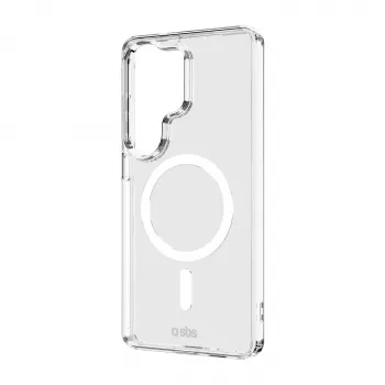 SBS Cover Light Mag beskyttelsescover til Samsung Galaxy S26 Ultra, transparent, MagSafe-kompatibel