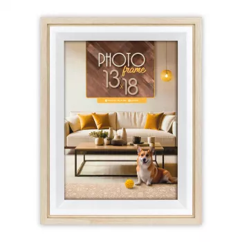ZEP Bologna Cream 13x18 træ billedramme BG657C