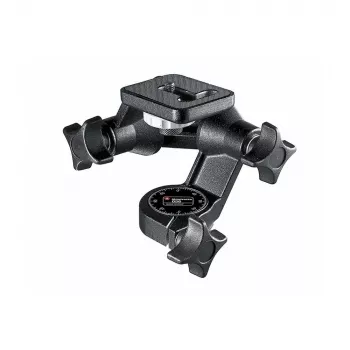 Manfrotto 3D Junior 3-vejs stativhoved (sort, 4 kg belastning)