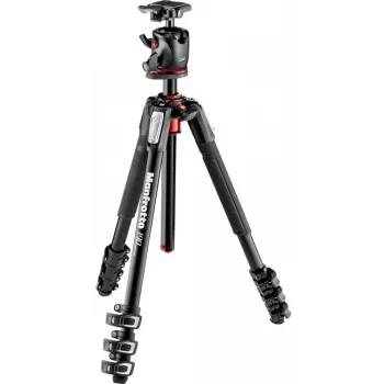 Manfrotto MK190XPRO4-BHQ2 190XPRO4 aluminium stativsæt med kuglehoved